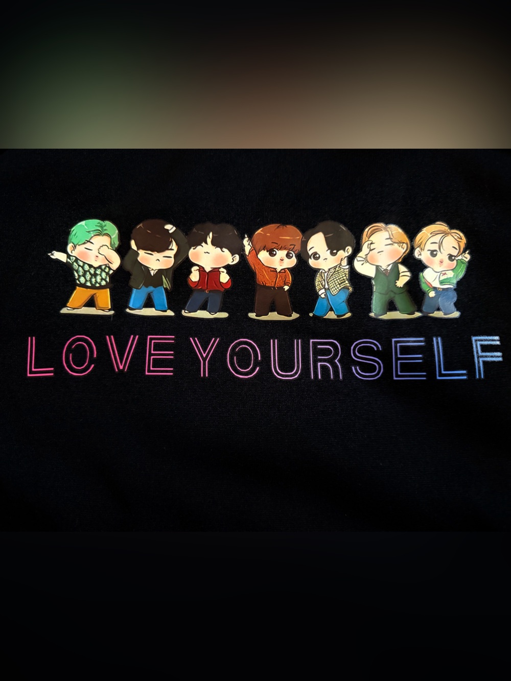Black BTS Graphic Hoodie - Love Yourself Pullover 3 hooded sweaters bundle - Picture 5 of 5